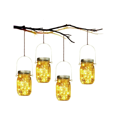 Dekoracyjny Power Firefly Dekoracyjny ogród zewnętrzny Świąteczne wiszące LED Solar Fairy Lights