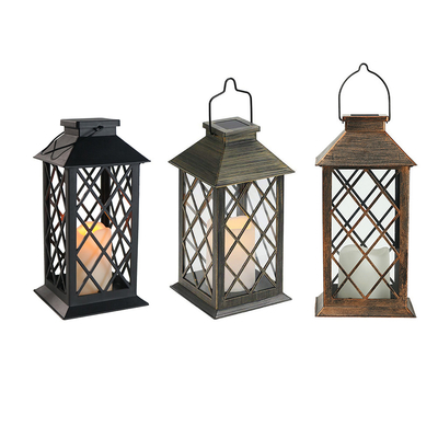 Outdoor Garden Solar Wiszące diody LED Migające światła świec