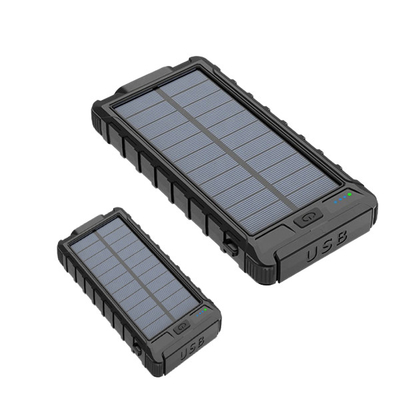 Przenośna stacja ładująca do smartfonów z panelem słonecznym 10000 mAh