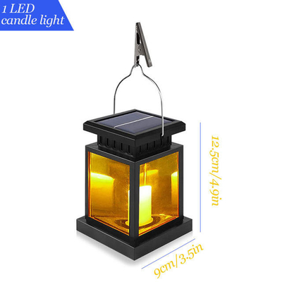 Retro 5LM Solar Lantern Garden Lights Wiszące na zewnątrz Wodoodporny ogród Patio Trawnik Krajobrazowy