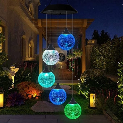 RGB emitujące kolor Solar LED Garden Lights Przenośna dekoracja zewnętrzna