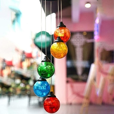 RGB emitujące kolor Solar LED Garden Lights Przenośna dekoracja zewnętrzna