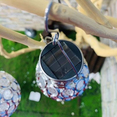 Solarna lampa ogrodowa nowa pusta dekoracyjna wisząca kula szklana kula led light!