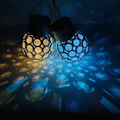 Solarna lampa ogrodowa nowa pusta dekoracyjna wisząca kula szklana kula led light!