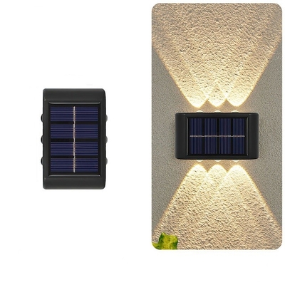 WINXU IP65 Wodoodporne lampy solarne Led Outdoor Landscape Balkon Dekoracyjne oświetlenie ścienne