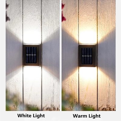 WINXU IP65 Wodoodporne lampy solarne Led Outdoor Landscape Balkon Dekoracyjne oświetlenie ścienne