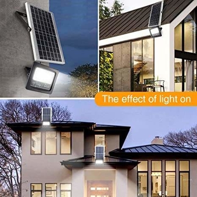 Outdoor LED 40w Solar Flood Light Garage Channel Solar Street Light z pilotem