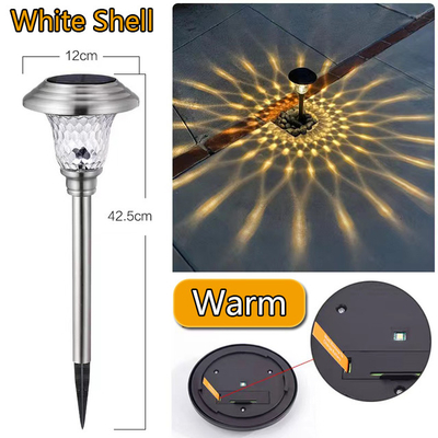 Outdoor Solar LED Garden Lights Multicolor 80lm Najjaśniejsze oświetlenie ścieżki słonecznej