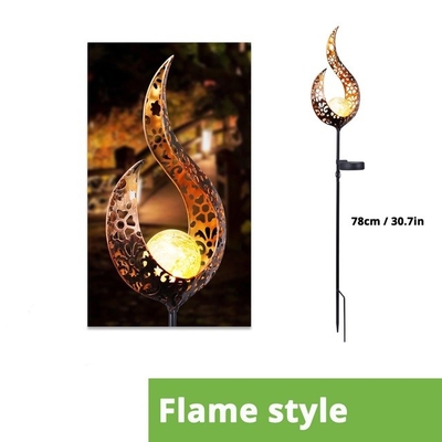 Outdoor Courtyard Solar LED Garden Lights Dekoracja Moon Sun Stars Wodoodporna lampka nocna