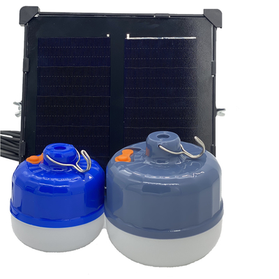 Przenośna żarówka LED Solarne światła awaryjne do namiotu kempingowego IP65 2700K