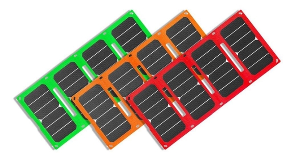 Składany solarny power bank z portem USB 52g do jazdy na rowerze i polowania