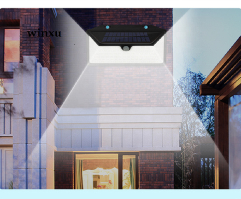 Home Street Solar Powered Zewnętrzne kinkiety IP65 Wodoodporny 102led 5,5V / 0,88W