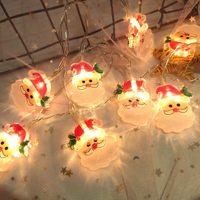 3V Nowy Rok Solar Gift Lights Świąteczne dekoracje String Lights IP65
