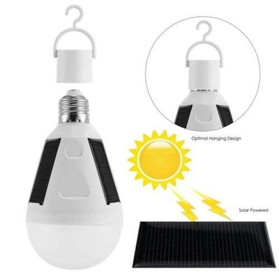 Wielofunkcyjna żarówka LED do ładowania słonecznego IP65 / 7W 12W lampa do ładowania energii słonecznej