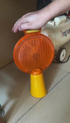 360g Security Solar Traffic Warning Light Czerwony żółty 41*39*41cm