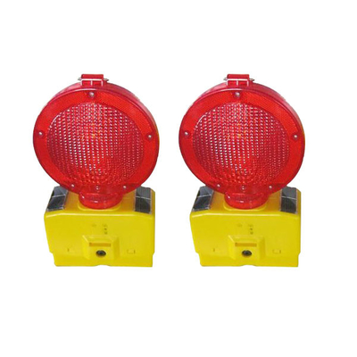CE RoHS Solar Traffic Warning Light LED Migające światło grzewcze 1 rok gwarancji