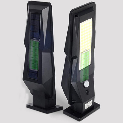 ABS Boże Narodzenie 5,5V / 0,8W Panel słoneczny Street Light 186LM System zewnętrzny