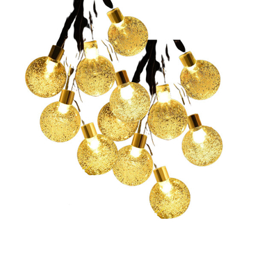 Bubble Ball Light 50LED Zasilane energią słoneczną LED String Lights Wodoodporne i odporne na ciepło