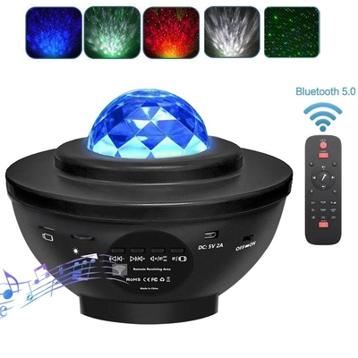 WINXU LED Galaxy Star lampka nocna projektor pokój obróć gwiaździste niebo Galaxy projektor