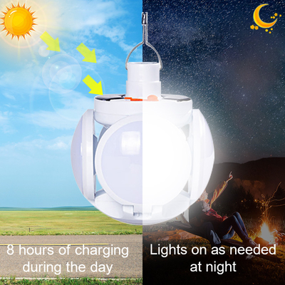 Składana lampa LED do piłki nożnej USB Charge Search Light na kemping