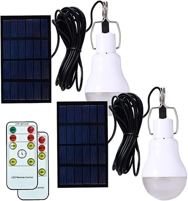 Przenośna słoneczna żarówka awaryjna USB Akumulator 3W 4000 Luminous Cool White Color