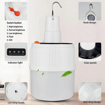 ABS Solar LED Garden Lights Outdoor Camping Awaryjne gospodarstwo domowe