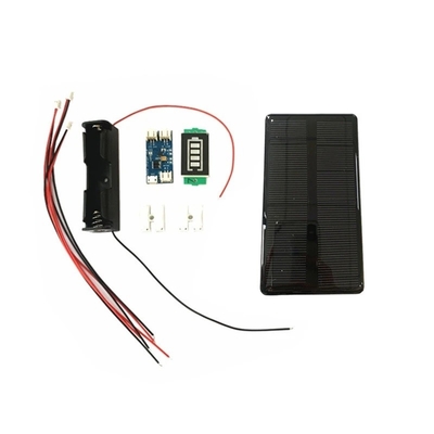 80 * 45 mm Ładowarka do paneli słonecznych Polikrystaliczna 5 V 60MA do mini generowania energii elektrycznej