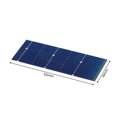 52 * 19 mm 0,5 V 0,24 W Ładowarka do paneli słonecznych System monokrystaliczny do przenośnego fotowoltaiki